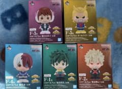 は*ぷ様 ヒロアカ一番くじ SOFVICちゅ ミニフィギュアセット‼️ おまけ 