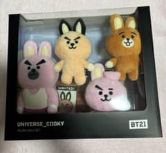 BT21 UNIVERSE_COOKY PLUSH SET ジョングク BT21 UNIVERSE_COOKY PLUSH SET ジョングク - メルカリ