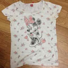 夏物値下げ保秘ミニーちゃん花柄Tシャツ！のサムネイル
