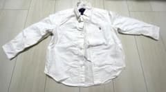 Ralph Lauren 白シャツ　３Ｔ　100cmのサムネイル