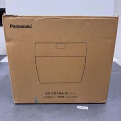 パナソニック 炊飯器 SR-CR10A-K 5合炊き ブラック k10622 - メルカリ