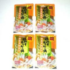 お買い得鍋つゆ4点セットのサムネイル