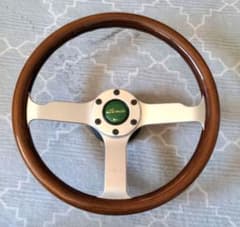 MOMO ステアリングホイール ウッド/アルミニウム　チェルダホーンボタン m42400339967_1.jpg?1773279995