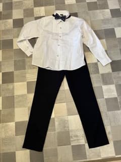UNIQLO キッズ　フォーマルシャツ　140cm  2点セット　入学式　卒業式のサムネイル