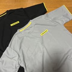 DUNLOP Tシャツ2枚組 グレー イエロー　ブラック イエローのサムネイル