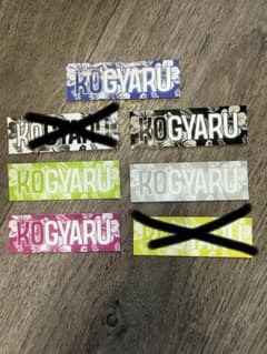新作！KOGYARU ステッカー 5枚ハイビスカス柄のサムネイル