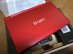 お値下げしました！ 電子辞書 Brain <<未使用新品、箱付き、カバー入り>>のサムネイル