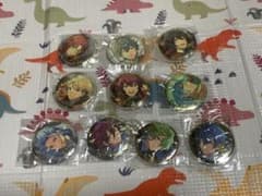 あんスタ 缶バッジ 5周年 展示会 箔押し サイン入り レオ 日和 ジュン