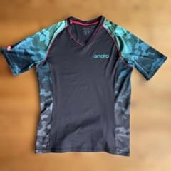 andro 卓球Tシャツ M カモフラージュ柄のサムネイル