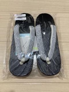 SOUBIEN 創美苑 浴衣用下駄 グレーのサムネイル
