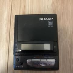 ジャンク SHARP 722 ポータブル MDプレーヤー ジャンク品 SHARP シャープ MD-DR7-S リモコン付 通電確認済 MD