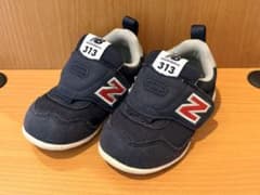 ニューバランス 313 13cm ベビーシューズ キッズスニーカー ネイビーのサムネイル