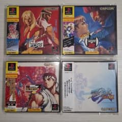 PS2ソフト ストリートファイター４点セット 帯付き☆ PSソフト ストリートファイターシリーズ 4タイトルセット