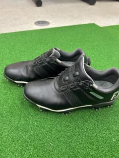 FootJoy ブラック ゴルフシューズ 24.5cm フットジョイ - メルカリ