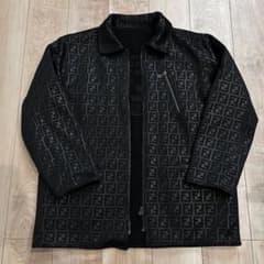 FENDI ズッカ柄 FF ブルゾン フリース ジャケット リバーシブル FENDI ズッカ柄 FF ブルゾン フリース ジャケット リバーシブル - メルカリ