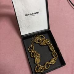 SONIA RYKIEL ゴールドチェーンネックレスのサムネイル