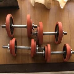 鉄アレイ4点セット大１０.２５キロ小５.２5キロのサムネイル