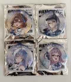 NIKKE ローソンコラボ缶バッジ アニス　ナユタ　ネオン　スノーホワイトのサムネイル