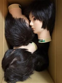 美容師国家試験 カット済みウィッグ 練習用 9体セット - メルカリ