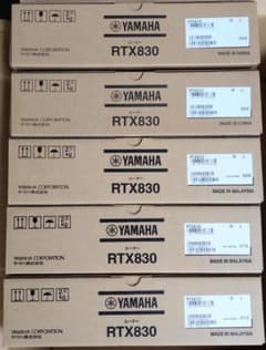 Thumbnail of ◆新品・未開封◆ ヤマハ　RTX830 ギガアクセスVPNルーター 5台セット