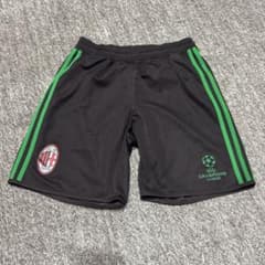 希少 ACミラン adidas ジャージ ショートパンツ ブラウン グリーン