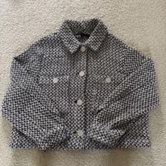 ZARA ツイードジャケット モノトーンのサムネイル