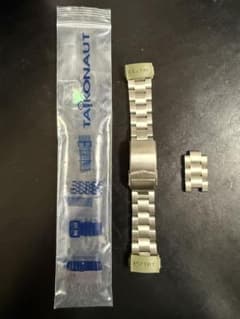 タイコノート 20mm メタルバンド 腕時計ベルト - メルカリ