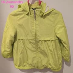 Gap ウィンドブレーカー ライトグリーン18-24months90のサムネイル