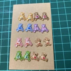 くまのピアス セットのサムネイル