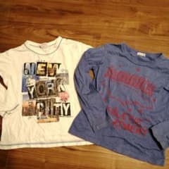 2枚セット！ジャンクストアー！Tシャツ 長袖　トップス　120　
120のサムネイル