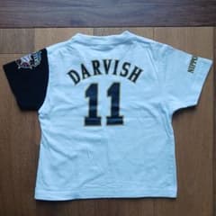 ダルビッシュ 11番 ファイターズ ユニフォーム型Tシャツ110cmのサムネイル
