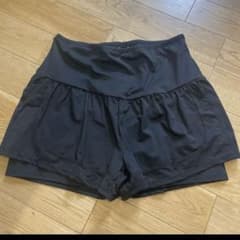 レディース スポーツショートパンツ ブラック　Lサイズ ペチコートのサムネイル