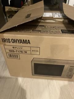 IRIS OHYAMA 電子レンジ IMB-T178-W 本体のサムネイル