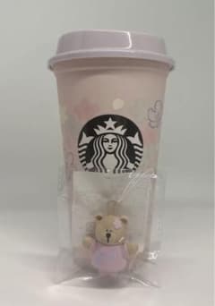 スターバックス 2023 さくらリユーザブルカップ  キャップベアリスタ セットのサムネイル