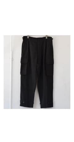 comoli22ss BLACK 6PパンツM47のサムネイル