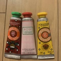 ロクシタン　ハンドクリーム３本セットのサムネイル