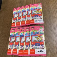 とびだせどうぶつの森　amiiboカード　サンリオ　キャラクターズコラボのサムネイル