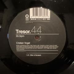Cristian Vogel Tresor.44 33.3rpm - メルカリ
