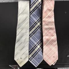 BURBERRY BLACK LABEL ネクタイ 3本セット - メルカリ