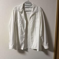 Adrer オープンカラーシャツ ホワイトのサムネイル