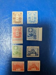 田沢5厘、1.5銭3銭.富士鹿、風景8枚。未使用品 - メルカリ