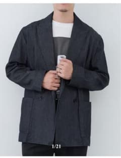 美品】So 大山シュン デニムジャケット ダブルジャケット Mサイズ