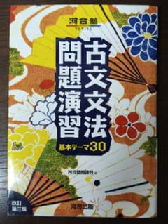 古文文法問題演習 基本テーマ30 改訂第三版 河合出版のサムネイル