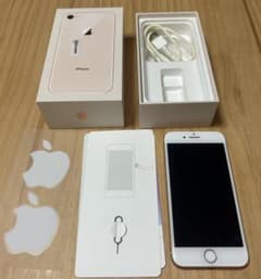 iPhone8 64GB ゴールド 本体 箱付き 美品 simフリー - メルカリ