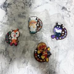 アンパンマン　ピタッとラバーマグネット3 カプセルトイ　4個セットのサムネイル