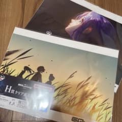 이치 반 쿠지 기동 전사 건담 GQuuuuuuX H상 클리어 포스터 2장 세트