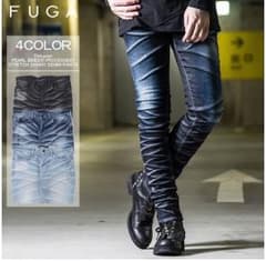 新品未使用 FUGA    ストレッチスキニーデニムパンツのサムネイル