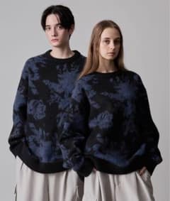 CLELモヘアブレンド シャギーデザインニットのサムネイル