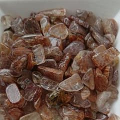 値下げ！金針たっぷり天然石 ルチルクォーツ  さざれ石 80gのサムネイル