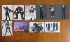 FINAL FANTASY VII キャラクターカード 10枚セットのサムネイル